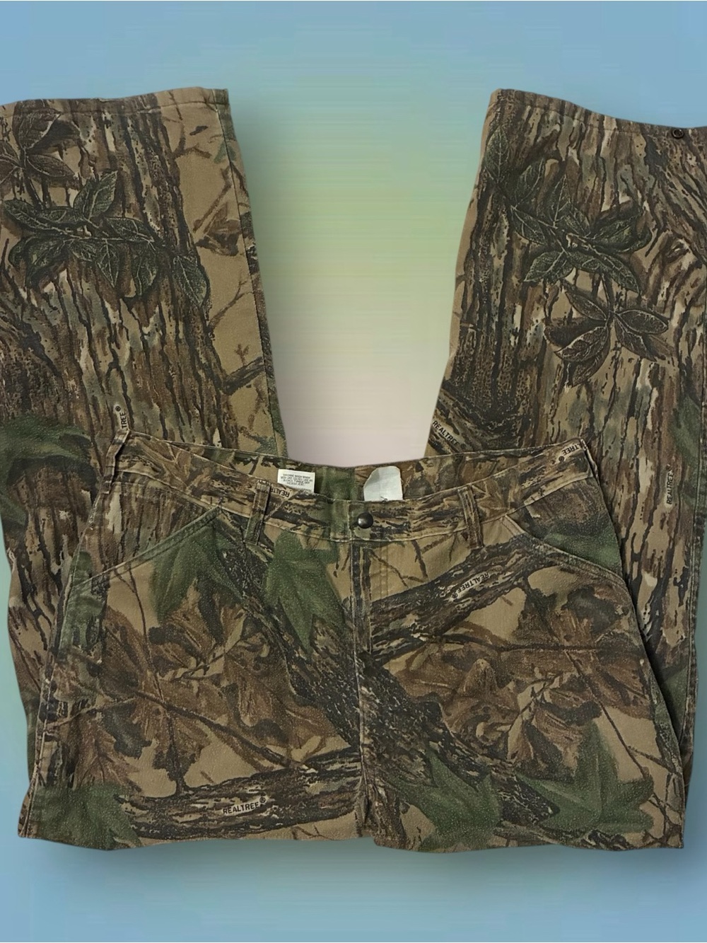 Realtree Brown and Green Camo Hunting Pants